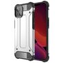 Mobigear Outdoor iPhone 13 Mini Hardcase Etui plecki Wstrząsoodporne - Srebrny
