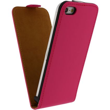 Mobilize Ultra Slim Flip iPhone 5 Flip case - Fuchsia