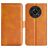 Mobigear Slim Magnet HONOR Magic 4 Lite Capa livro Carteira - Conhaque