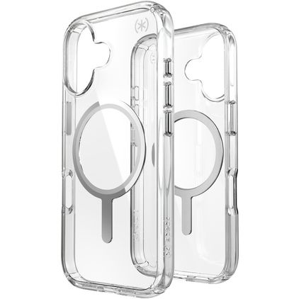 Speck Presidio Perfect Clear Transparent iPhone 17 MagSafe Fodral Hårdplast Skal Stötsäkert - Transparent
