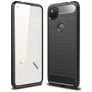 Mobigear Brushed Slim Google Pixel 4a Flexibel TPU Skal - Svart