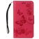 Mobigear Butterfly Samsung Galaxy A8 (2018) Wallet case - Red