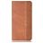 Mobigear Sensation Motorola Moto E22 Wallet case - Brown