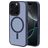 Mobiparts Hardcover iPhone 16 Pro MagSafe Kova Suojakuori - Satin Blue