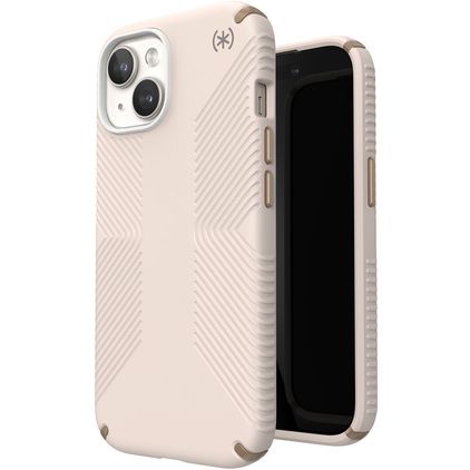 Speck Presidio2 Grip iPhone 15 Hardcase Back cover Antiurto - Bleached Bone