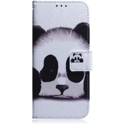 Mobigear Design Samsung Galaxy A71 Knížkové pouzdro Peněženka - Panda