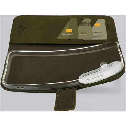 My Style Flex Wallet Samsung Galaxy S26 Plus Funda tipo libro Cartera - Forest Green