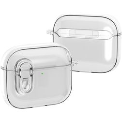 Mobigear Crystal Clip Capa rígida para Apple AirPods 4 - Transparente
