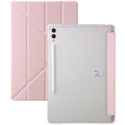 Mobigear Origami Samsung Galaxy Tab S11 Knížkové pouzdro - Růžová