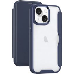 Mobigear Smart Fit iPhone 15 Hard Wallet case - Purple