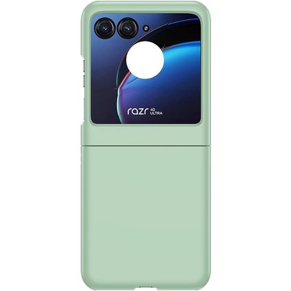 Mobigear Colors Motorola Razr 40 Ultra Funda Plástico rígido Carcasa - Verde menta