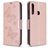 Mobigear Butterfly Huawei Y6p Funda tipo libro Cartera - Oro rosa