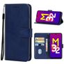 Mobigear Wallet Samsung Galaxy M32 5G Knížkové pouzdro Peněženka - Modrá