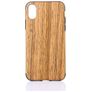Mobigear Nature iPhone XS Max Elastyczne TPU Etui plecki - Teak