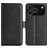 Mobigear Slim Magnet iPhone 17 Pro Max Funda tipo libro Cartera - Negro