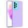 Mobigear Colors Samsung Galaxy A73 Joustava TPU Suojakuori - Violetti