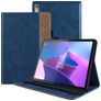 Mobigear Folio Lenovo Tab P11 Pro Gen 2 Wallet case + Stylus Holder - Blue