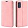 Mobigear Retro Slim Motorola Moto E32 Cover a libro portafoglio - Rosa