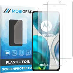 Mobigear Motorola Moto G52 Protezione schermo in pellicola - Compatibile con le cover (confezione da 3)