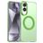 Mobigear Shockproof Samsung Galaxy S25 Edge MagSafe Tvrdý plast Zadní kryt - Zelená