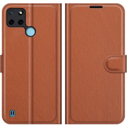 Mobigear Classic Realme C25Y Wallet case - Brown