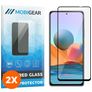 Mobigear Premium Xiaomi Redmi Note 10 Pro Cristal templado Protector de pantalla - Compatible con fundas - Negro (pack de 2)