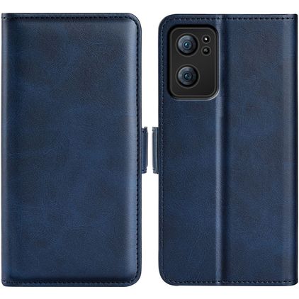 Mobigear Slim Magnet OPPO Find X5 Lite Funda tipo libro Cartera - Azul oscuro