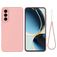Mobigear Rubber Touch Samsung Galaxy S26 Plus Silicone Back cover - Pink