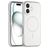 Mobigear Shockproof iPhone 16 MagSafe TPU flexível Capa traseira - Branco