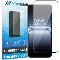 Mobigear Premium OnePlus Nord 5 Tempered Glass Screen Protector - Case Friendly - Black