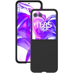 Mobigear Colors Motorola Razr 50 Ultra Plástico rígido Capa traseira - Preto