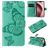 Mobigear Butterfly iPhone 16 Pro Funda tipo libro Cartera - Verde