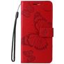 Mobigear Butterfly HONOR 200 Lite Wallet case - Red