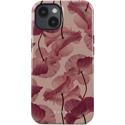 Burga Tough iPhone 15 Hard Case Back cover Shockproof - Tender Kiss