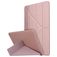 Mobigear Origami iPad 9 (2021) Capa livro - Rosa dourado
