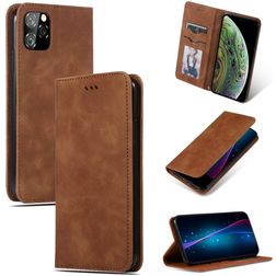Mobigear Retro Slim iPhone 11 Pro Max Capa livro - Castanho