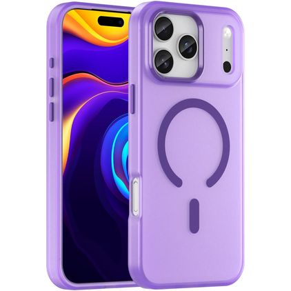 Mobigear Shockproof iPhone 17 Pro Max MagSafe Hardcase Back cover - Viola