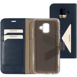 Mobiparts Classic Wallet Samsung Galaxy A6 (2018) Wallet case - Blue