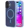 Mobiparts Hardcover iPhone 17 MagSafe Plástico rígido Capa traseira - Satin Light Blue