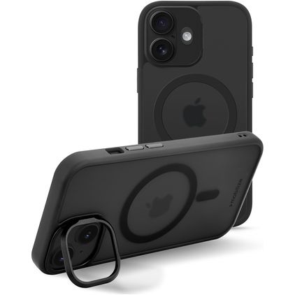 Mobilize Hybrid Pro iPhone 17 MagSafe Tvrdý plast Zadní kryt odolný proti nárazům - Černá