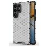 Mobigear Honeycomb Samsung Galaxy S26 Ultra Hard Case Back cover Shockproof - White