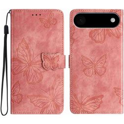 Mobigear Butterfly iPhone Air Etui z klapką typu portfel - Różowy