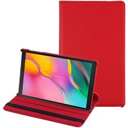 Mobigear DuoStand Samsung Galaxy Tab A 10.1 (2019) Drejbar Pungetui - Rød