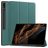 Mobigear Tri-Fold Gel Samsung Galaxy Tab S9 Ultra TPU / Keinonahka Lompakkokotelo + Kynänpidike - Vihreä