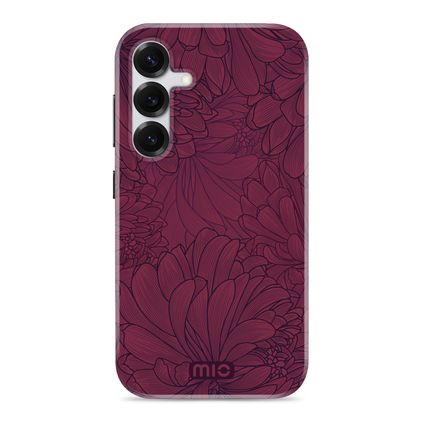 MIO Samsung Galaxy S25 MagSafe Funda Plástico rígido Carcasa - Berry Blooms
