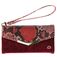Mobilize Gelly Velvet Samsung Galaxy S10 Capa Carteira clutch 2 em 1 com capa amovível - Red Snake