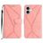 Mobigear Stitch iPhone 17 Funda tipo libro Cartera - Rosa