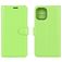 Mobigear Classic iPhone 12 Mini Lompakkokotelo + Setelitasku - Vihreä