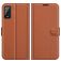 Mobigear Classic Wiko Power U20 Funda tipo libro Cartera - Marrón