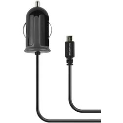 Mobiparts Carregador de isqueiro Micro USB 1 m 2,1A - Preto